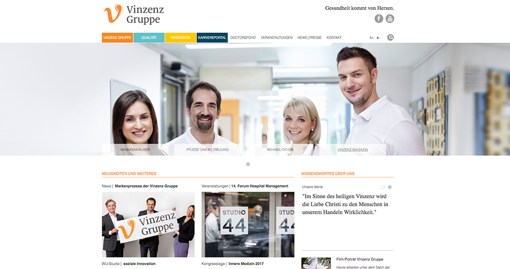 VinzenzGruppe Gesundheit vom Herzen MedMix